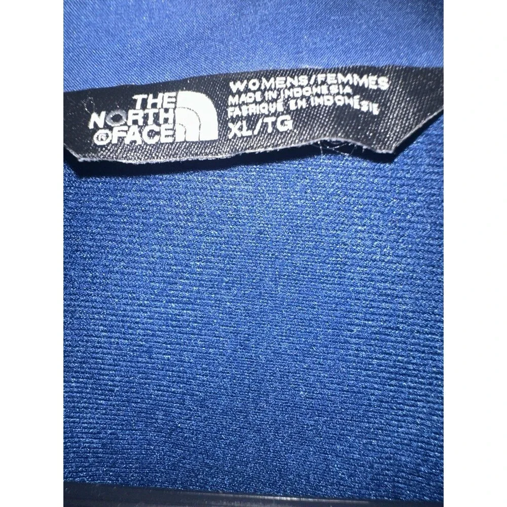 The North Face Apex Bionic Softshell Jacket Blue Womens XL Full Zip - Picture 3 of 6